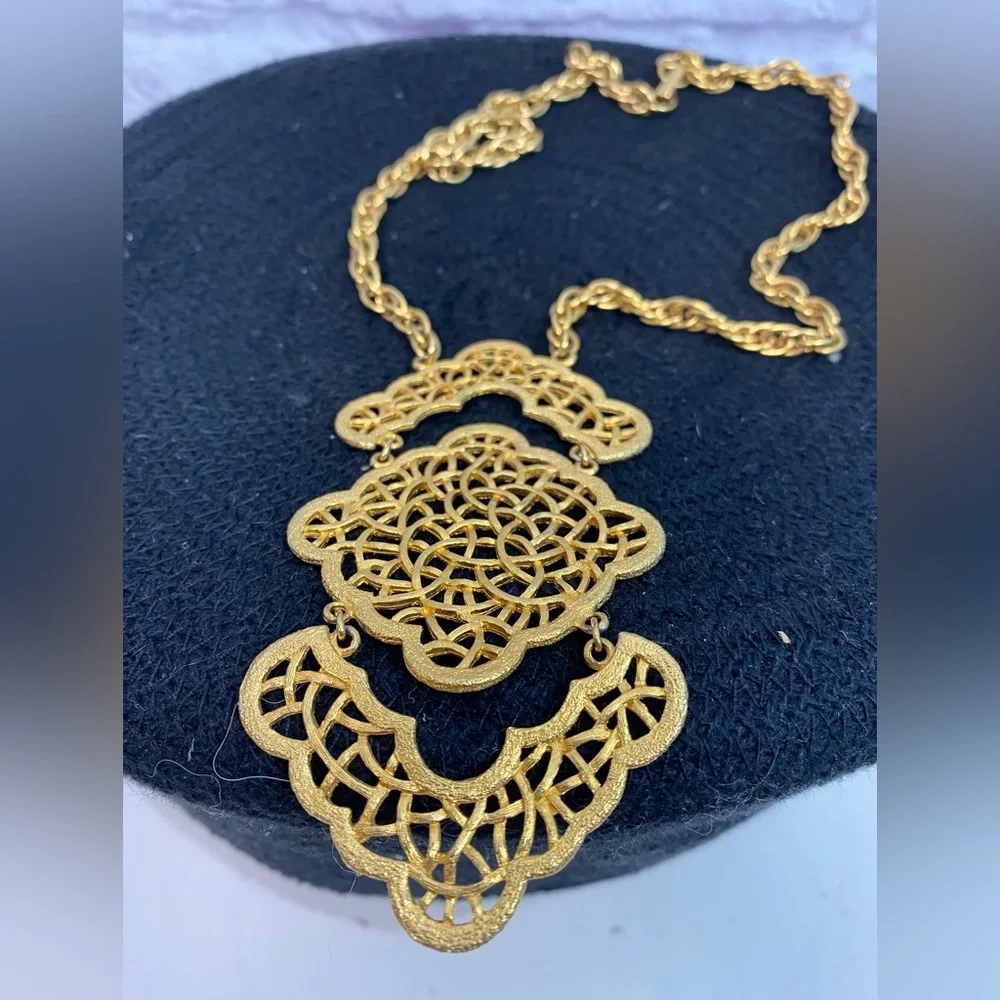 Vintage‎ Gold Boho Necklace